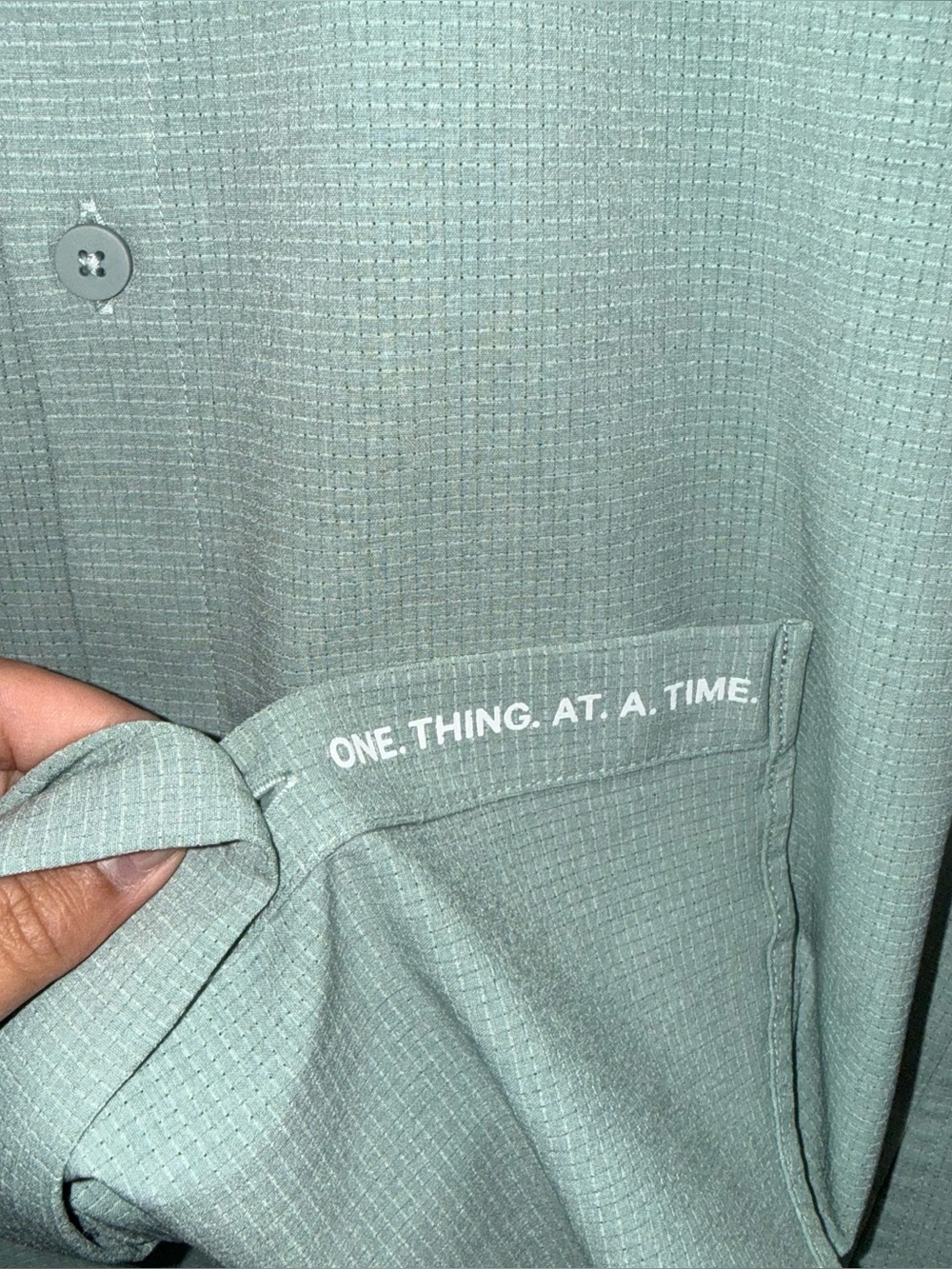 Lululemon Airing Easy Short Sleeve Button Down Shirt - Picture 3 of 4